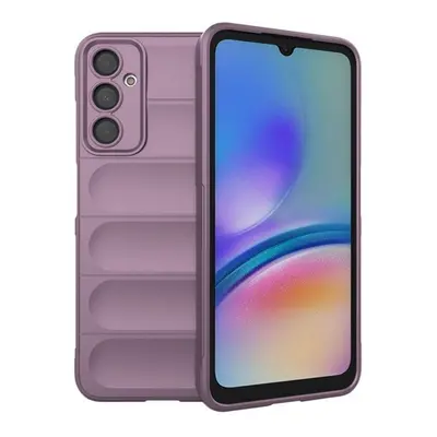 Samsung Galaxy A05s SM-A057F, Szilikon tok, közepesen ütésálló, 3D minta, lila