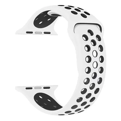 Apple Watch 4-6, SE, SE (2022) (38 / 40 mm) / Watch 7-9 (41 mm), szilikon pótszíj, állítható, ly