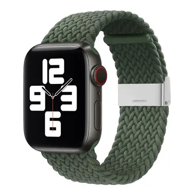 Apple Watch 1-6, SE, SE (2022) (38 / 40 mm) / Watch 7-9 (41 mm), textíl pótszíj, állítható, szőt