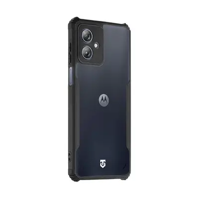 Motorola Moto G54, Szilikon tok, közepesen ütésálló, légpárnás sarok, Tactical Quantum Stealth, 