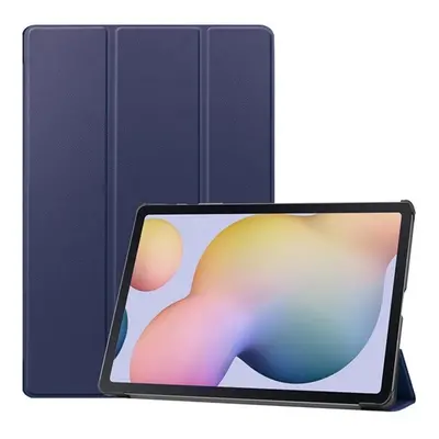 Samsung Galaxy Tab S7 Plus 12.4 / Tab S7 FE 12.4 / Tab S8 Plus 12.4, mappa tok, Trifold, sötétké