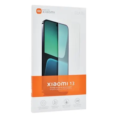 Xiaomi 13, Kijelzővédő fólia, ütésálló fólia (az íves részre NEM hajlik rá!), Tempered Glass (ed