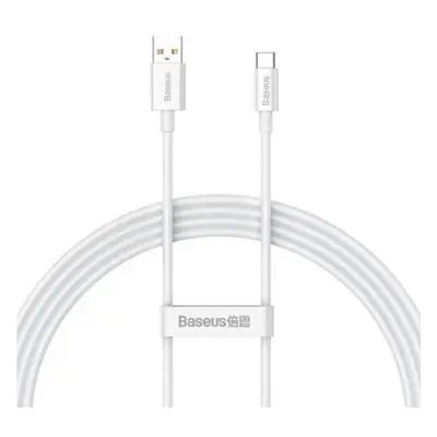 USB töltő- és adatkábel, USB Type-C, 150 cm, 6000mA, 100W, törésgátlóval, gyorstöltés, PD, QC, B