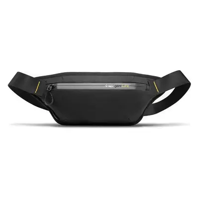 Univerzális sport övtáska, zárható, vízálló, RFID technológiával, Spigen Life WaistBag KD440, fe