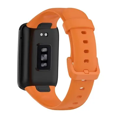 Xiaomi Mi Smart Band 7 Pro, szilikon pótszíj, állítható, narancssárga