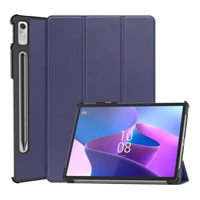 Lenovo Tab P11 Pro (11.2) (2. generáció) TB-132FU, mappa tok, Trifold, érintőceruza tartó, sötét