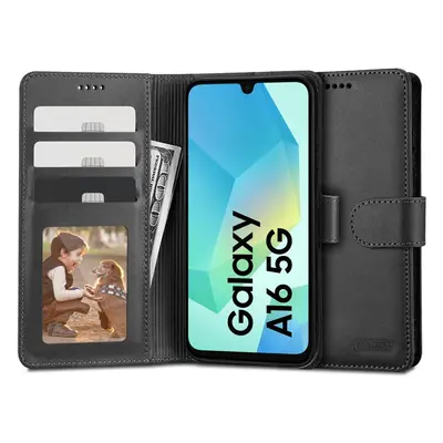 Samsung Galaxy A16 4G / A16 5G SM-A165F / A166B, Oldalra nyíló tok, stand, mágnes csattal, TP Wa