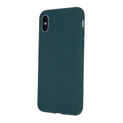 Motorola Moto G75, Szilikon tok, sötétzöld