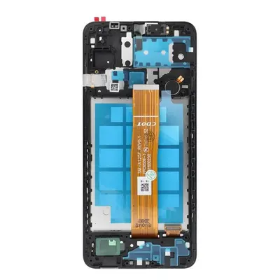 FixCell Samsung Galaxy A12 A125 OEM jellegű LCD kijelző teljes kerettel