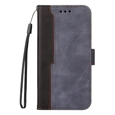 Xiaomi 14, Oldalra nyíló tok, stand, kártyatartóval, kézpánttal, Wooze Colour Wallet, szürke