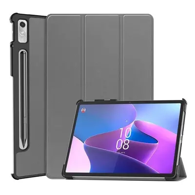 Lenovo Tab P11 Pro (11.2) (2. generáció) TB-132FU, mappa tok, Trifold, érintőceruza tartó, szürk