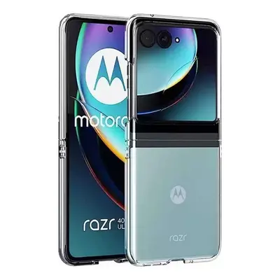 Motorola Razr 40 Ultra, Szilikon tok, ultravékony, átlátszó