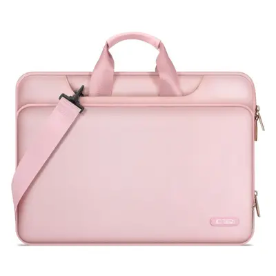 Laptop táska, 15 - 16" készülékhez, vállpánttal, TP Pocket Bag, rózsaszín