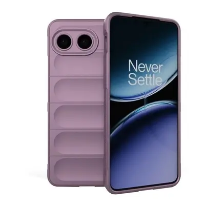 OnePlus Nord 4, Szilikon tok, közepesen ütésálló, 3D minta, lila