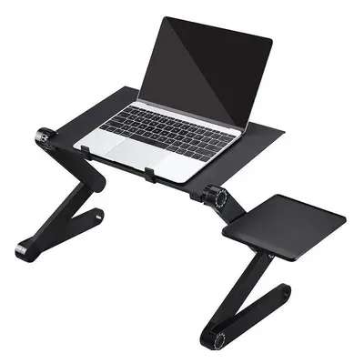 Univerzális laptoptartó, maximum 17" laptopokhoz, multifunkciós, több ponton állítható, dupla hű