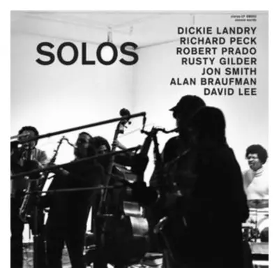 "Solos" ("Dickie Landry") (Vinyl / 12" Album)