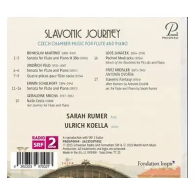 "Slavonic Journey: Czech Chamber Music for Flute and Piano" ("") (CD / Album)