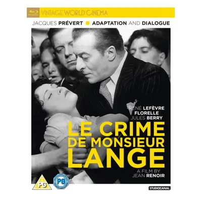 "Le Crime de Monsieur Lange" ("Jean Renoir") (DVD)