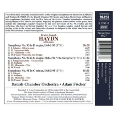 "Haydn: Late Symphonies" ("") (CD / Album)