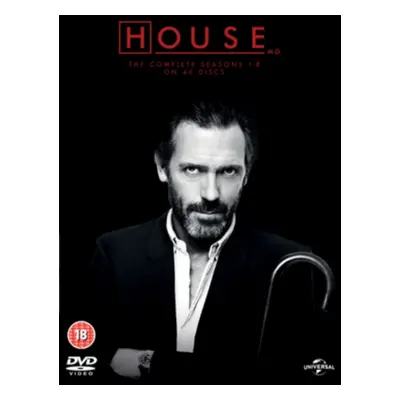 "House: The Complete Seasons 1-8" ("") (DVD / Box Set)