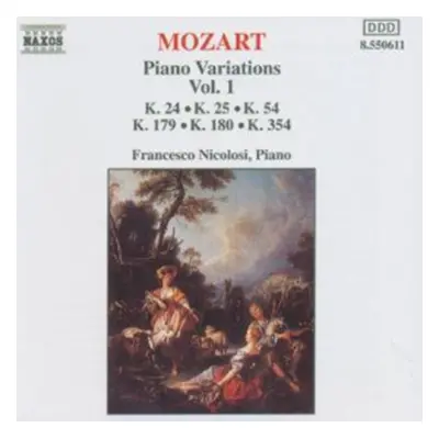 "Mozart: Piano Variations Vol. 1 - Wolfgang Amadeus Mozart" ("") (CD / Album)