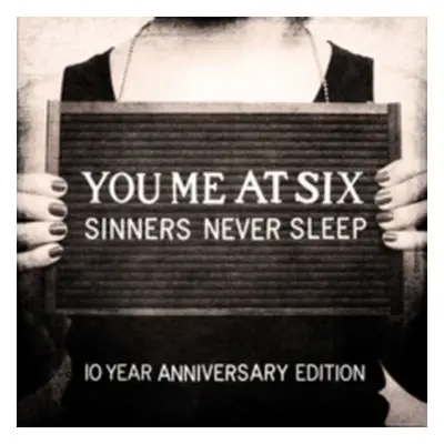 "Sinners Never Sleep" ("You Me At Six") (Vinyl / 12" Album Coloured Vinyl Box Set)