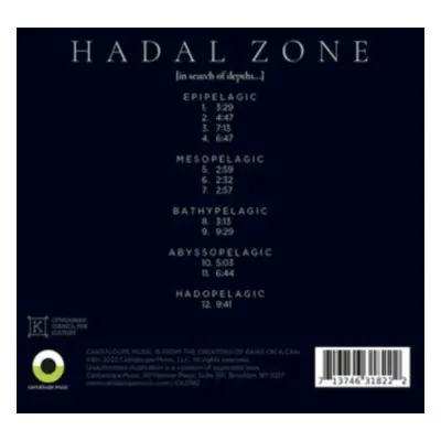 "Zibuokle Martinaityte: Hadal Zone" ("") (CD / Album)