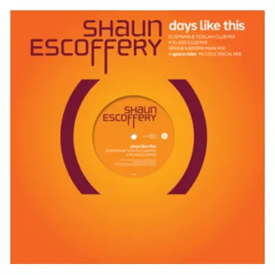 "Day Like This" ("Shaun Escoffery") (Vinyl / 12" Single)