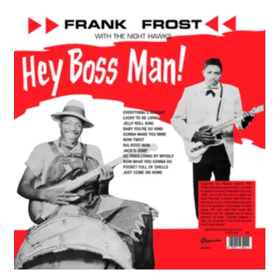 "Hey Boss Man!" ("Frank Frost with The Night Hawks") (Vinyl / 12" Album (Clear vinyl))