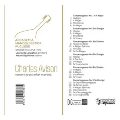 "Charles Avison: Concerti Grossi After Scarlatti" ("") (CD / Album)