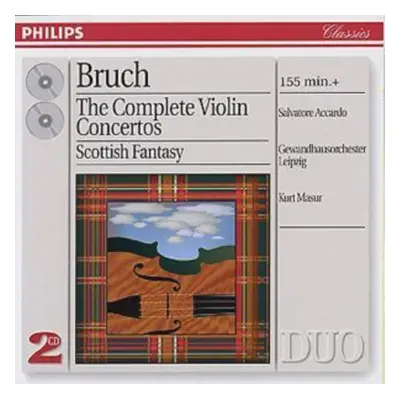 "Bruch: The Complete Violin Concertos (Accardo, Masur)" ("") (CD / Album)