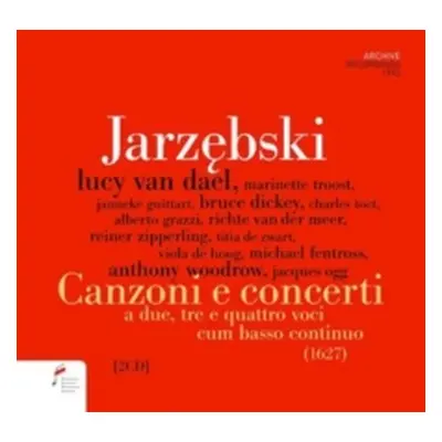 "Jarzebski: Canzoni E Concerti a Due, Tre E Quattro Voci Cum Basso" ("") (CD / Album)