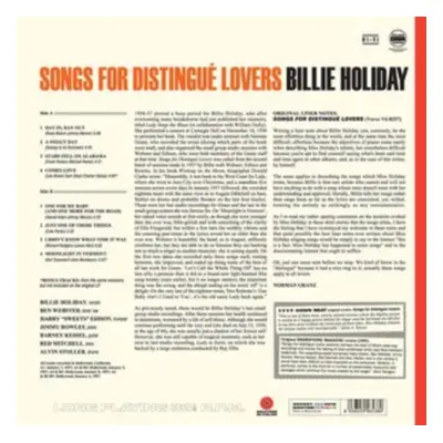 "Songs for Distingu Lovers" ("Billie Holiday") (Vinyl / 12" Album Coloured Vinyl (Limited Editio