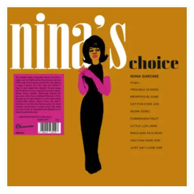 "Nina's Choice" ("Nina Simone") (Vinyl / 12" Album (Clear vinyl))