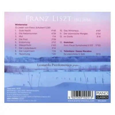 "Liszt: Winterreise (After Schubert)/Totentanz/Gretchen" ("") (CD / Album (Jewel Case))