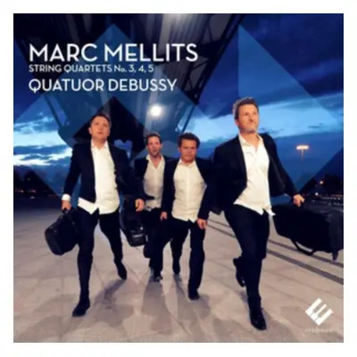 "Marc Mellits: String Quartets No. 3, 4, 5" ("") (CD / Album Digipak)