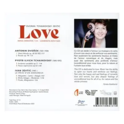 "Xenia Jankovic/Camerata Novi Sad: Love" ("") (CD / Album)