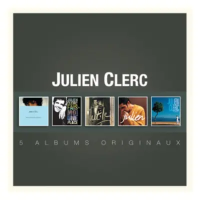 "5 Albums Originaux" ("Julien Clerc") (CD / Box Set)