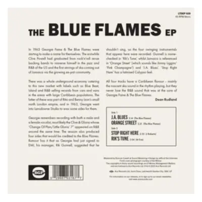 "The Blue Flames EP" ("The Blue Flames") (CD / EP)