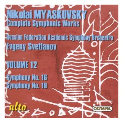 "Symphonies Nos. 16 and 19" ("") (CD / Album)