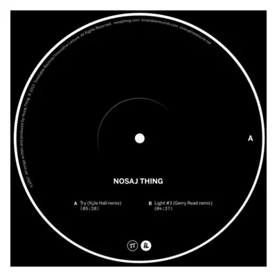 "Home Remixes" ("Nosaj Thing") (Vinyl / 12" Single (Maxi))