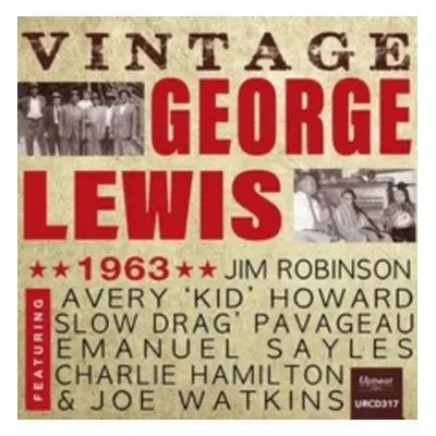 "Vintage George Lewis 1963" ("George Lewis") (CD / Album)