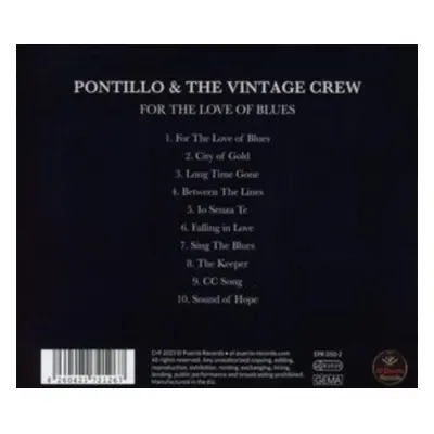 "For the love of blues" ("Pontillo and the Vintage Crew") (CD / Album)