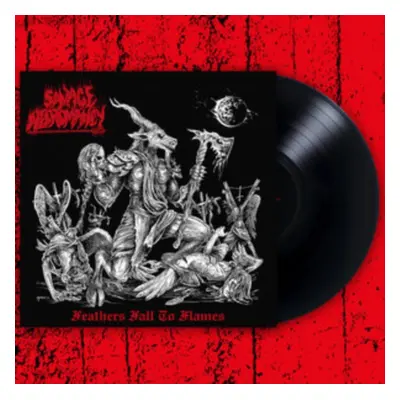 "Feathers Fall to Flames" ("Savage Necromancy") (Vinyl / 12" Album)