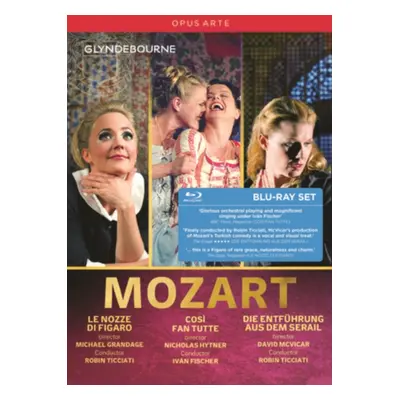 "Mozart: Glyndebourne" ("David McVicar;Nicholas Hytner;Michael Grandage;") (Blu-ray)