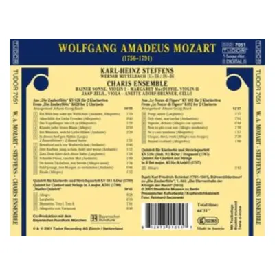 "Mozart: Klarinettenquintett KV581" ("") (CD / Album)