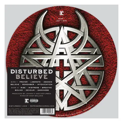 "Believe" ("Disturbed") (Vinyl / 12" Album Picture Disc (Limited Edition))