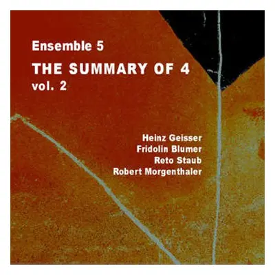 "The Summary of 4" ("Ensemble 5") (CD / Album)