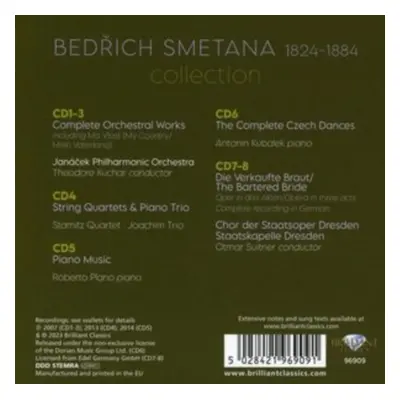 "Bedrich Smetana Collection" ("") (CD / Box Set)