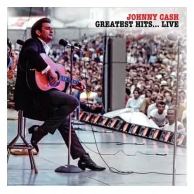 "Greatest Hits Live" ("Johnny Cash") (Vinyl / 12" Album Coloured Vinyl)